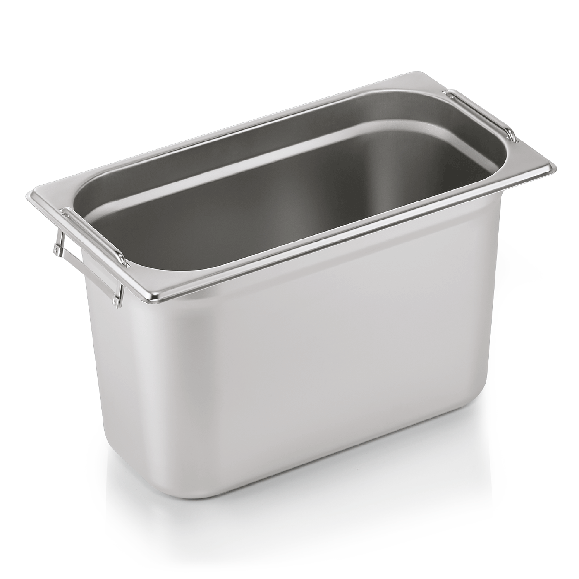 WAS Germany GN Behälter 1/3 mit Fallgriffen, Serie: GN73, Höhe: 200mm, 7 Liter (7313200)