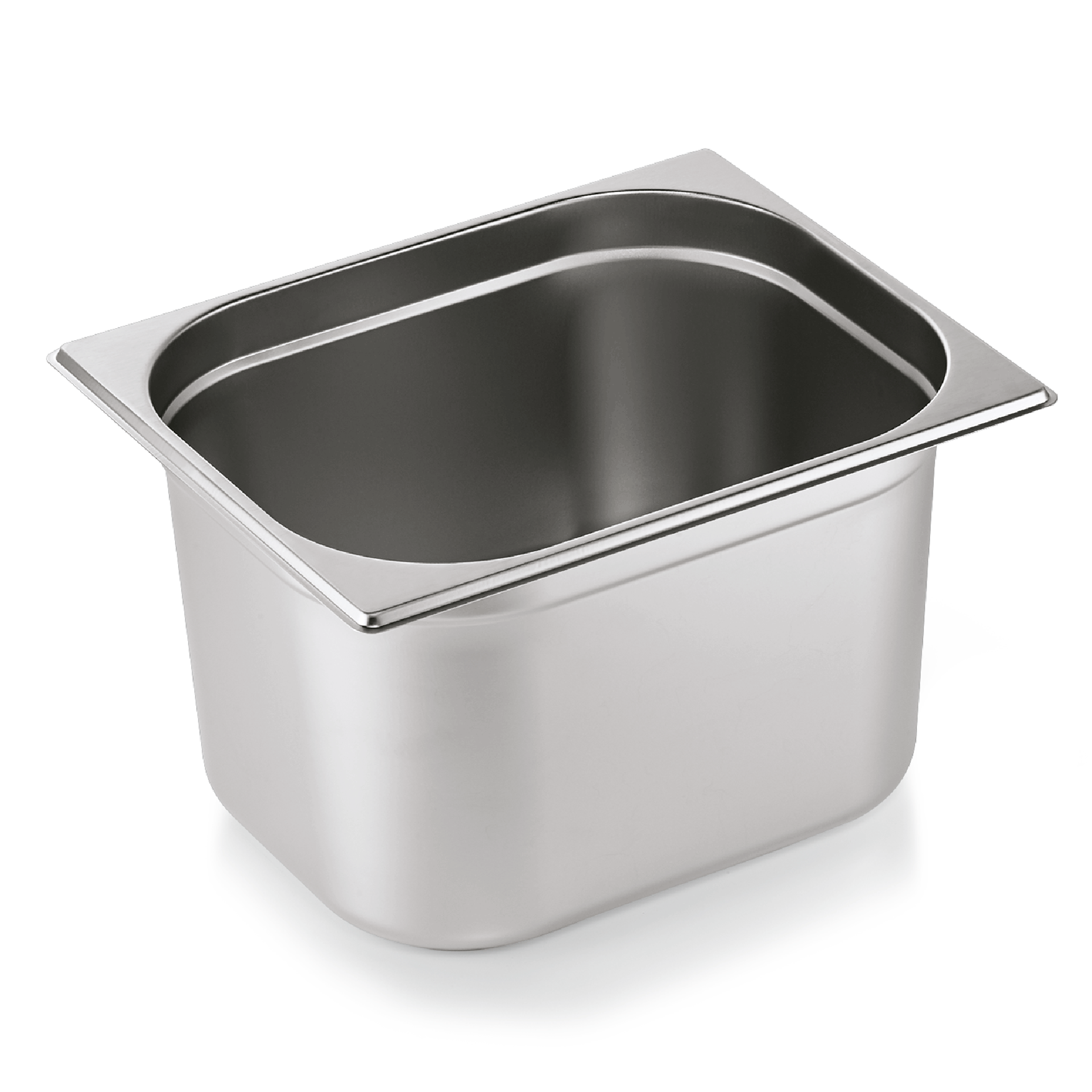 WAS Germany 6x GN Behälter (GN1/2), Chromnickelstahl, Serie: GN ESSENTIALS, Inhalt: 11,5L, Höhe: 20cm (7512200)