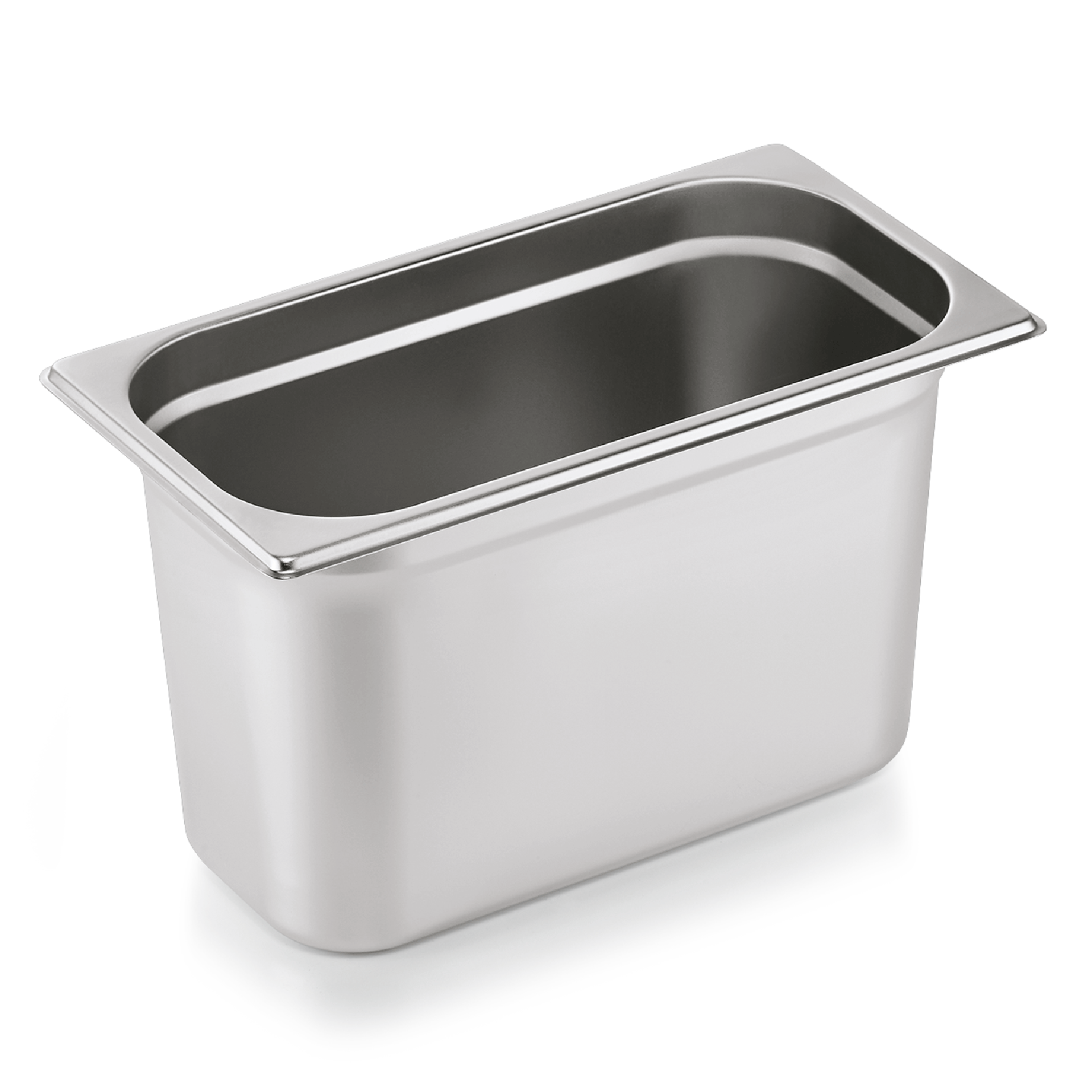 WAS Germany 6x GN Behälter (GN1/3), Chromnickelstahl, Serie: ESSENTIALS, Inhalt: 7L, Höhe: 20cm (7513200)