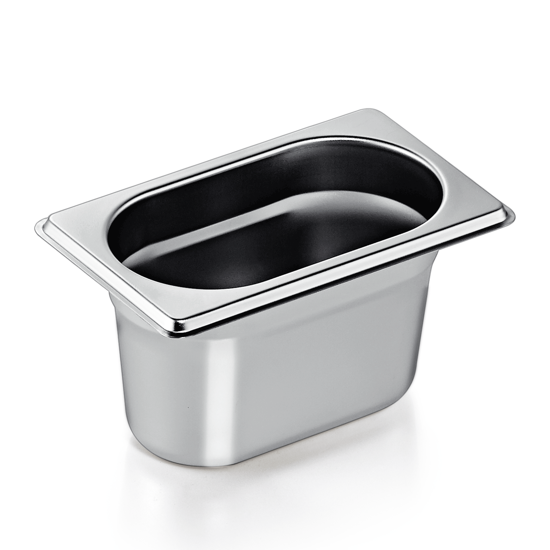 WAS Germany 6x GN Behälter (GN1/9), Chromnickelstahl, Serie: ESSENTIALS, Inhalt: 1,5L, Höhe: 15cm (7519150)