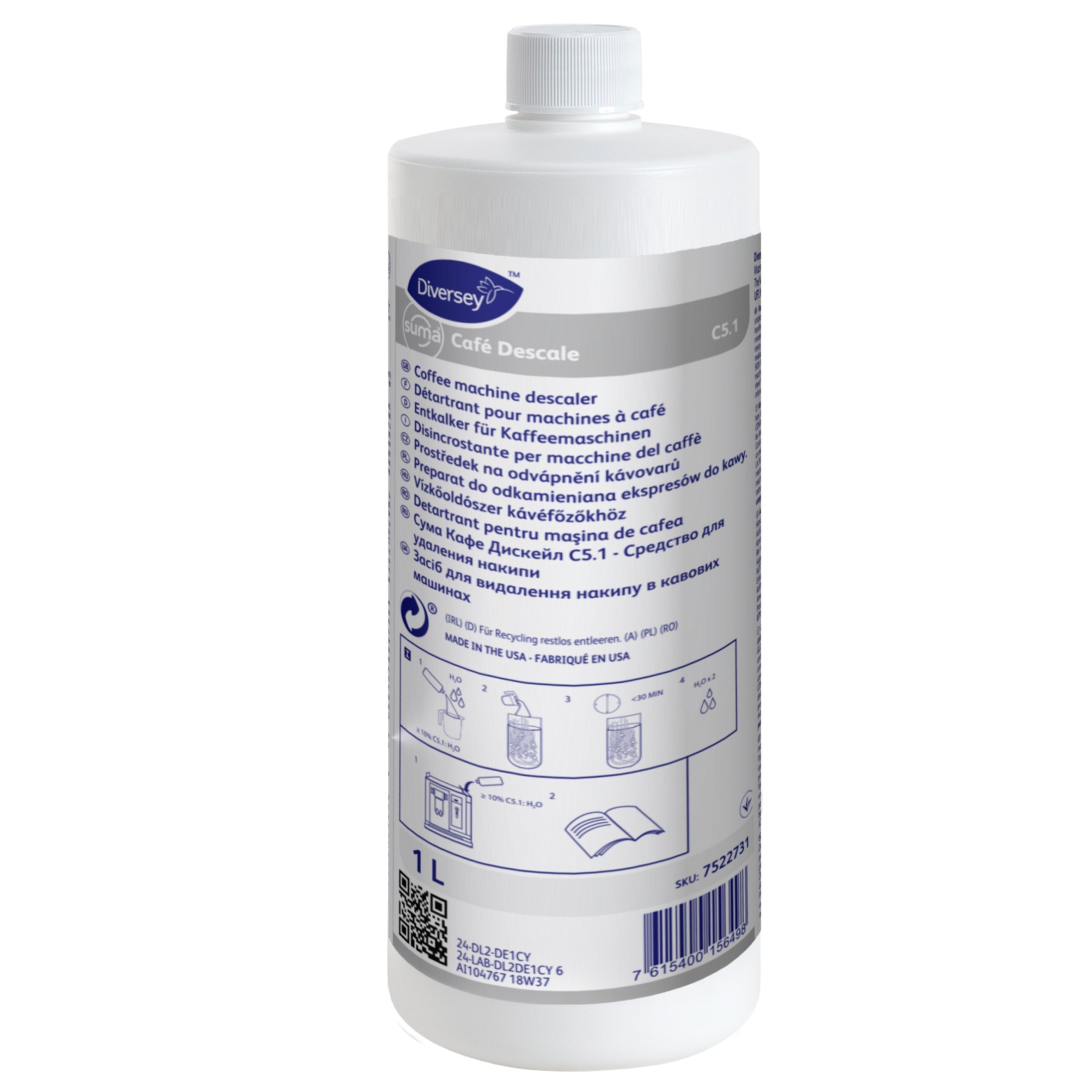 Diversey Suma Café Descale C5.1 4 x 1 L Flasche