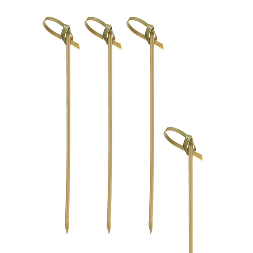 Papstar 6x 250 Fingerfood - Picker "pure" 18 cm "Knoten"
