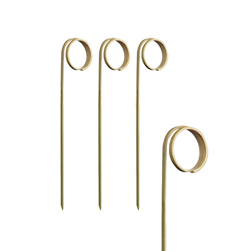 Papstar 6x 100 Fingerfood - Picker "pure" 11 cm "Twister"