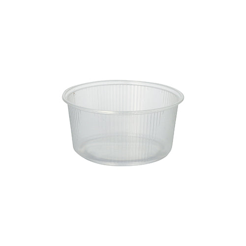 Papstar 10x 100 Verpackungsbecher, PP rund 250 ml Ø 10,1 cm · 5 cm transparent