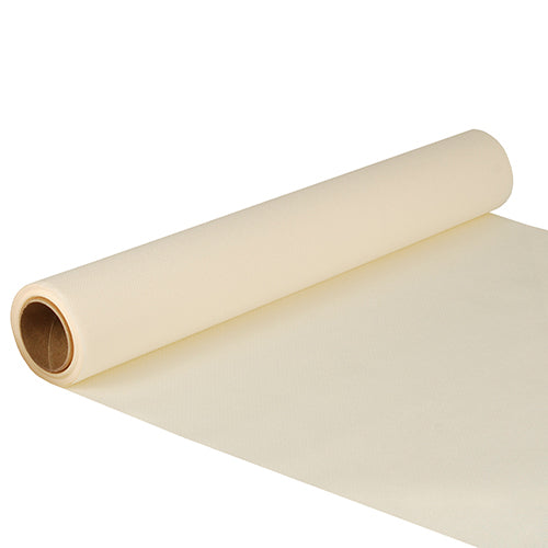 Papstar 6x Tischläufer, Tissue "ROYAL Collection" 5 m x 40 cm champagner