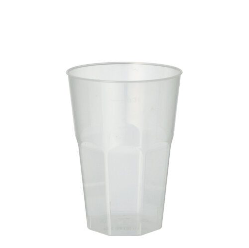 Papstar 15x 30 Mehrweg-Gläser für Caipirinha PP 0,3 l Ø 8 cm · 11 cm transluzent unzerbrechlich