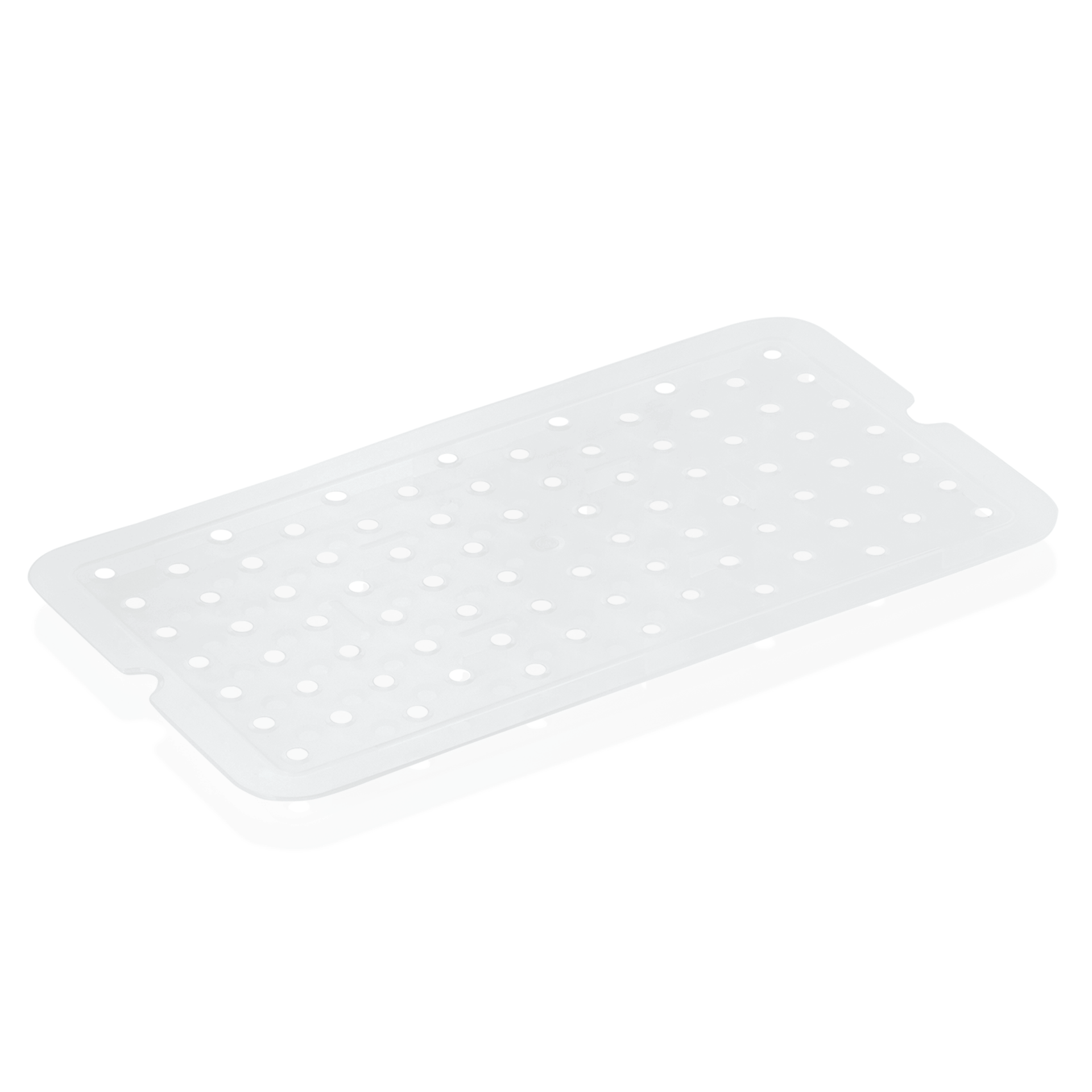 WAS Germany GN Einlegeboden (GN1/1), Polypropylen, Serie: GN 84, Transparent, 53x32,5x1,5cm (8411003)