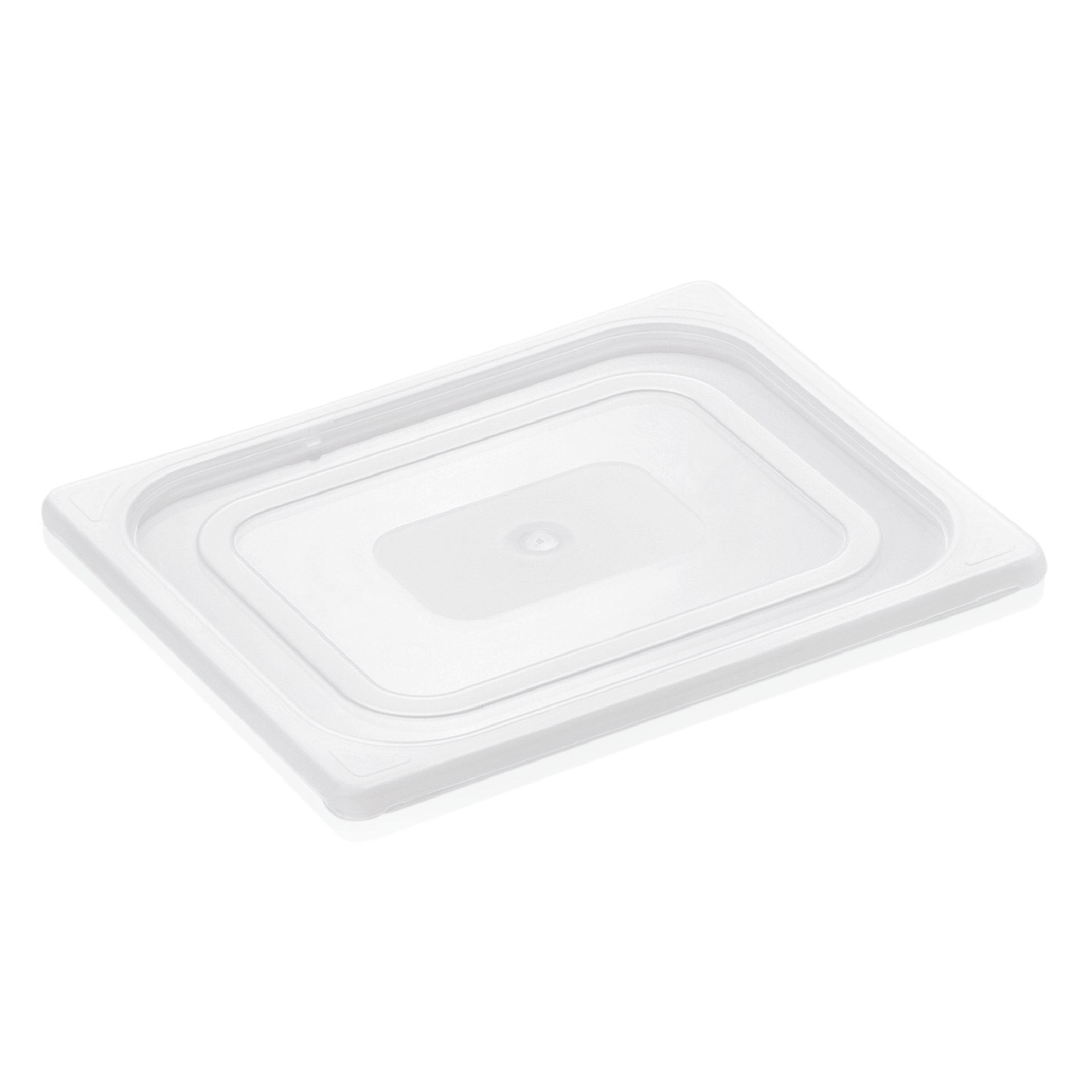 WAS Germany GN Deckel (GN1/2), Polypropylen, Serie: GN 84, Transparent, 32,5x26,5cm (8412004)