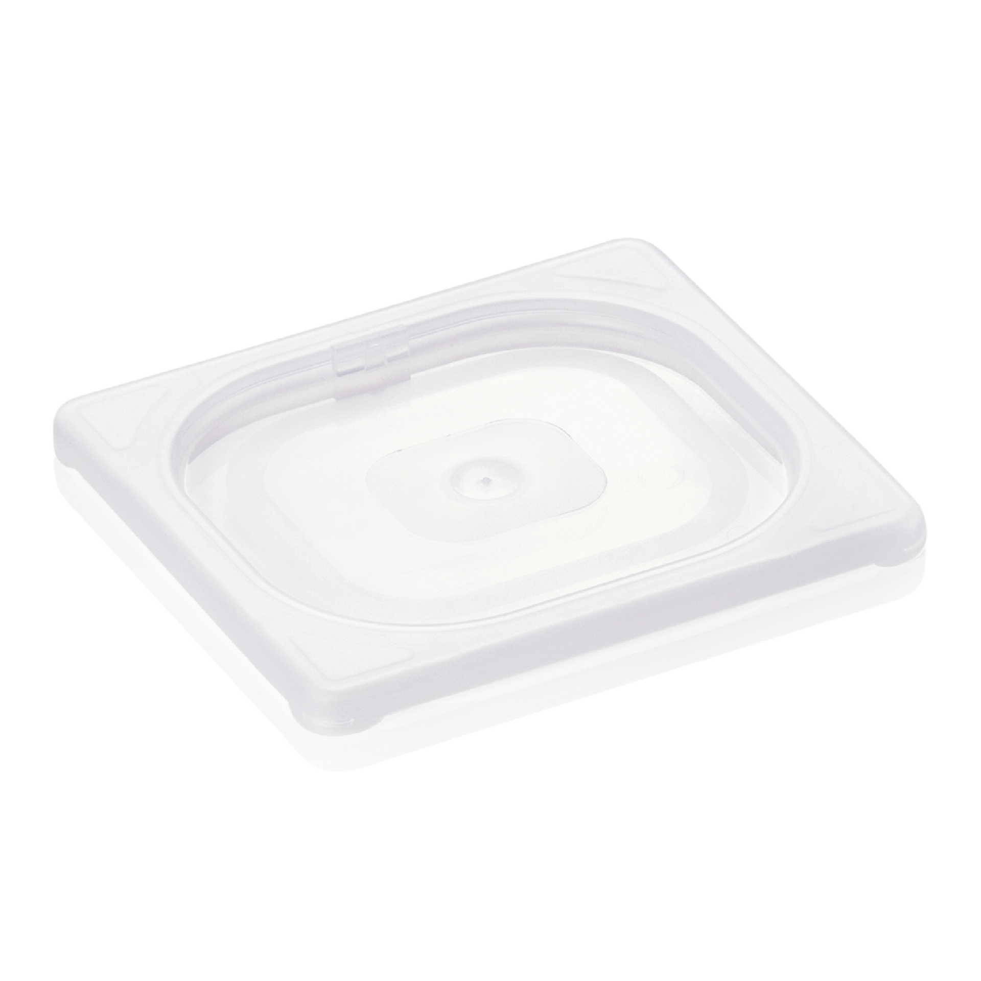 WAS Germany GN Deckel (GN1/6), Polypropylen, Serie: GN 84, Transparent, 17,6x16,2cm (8416004)