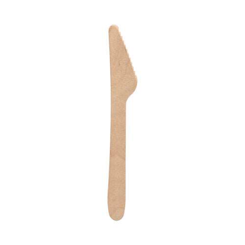 Papstar 1.000 Messer, Material: Holz, Serie: Pure, Länge: 16,5cm