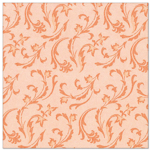 Papstar 250 Servietten "ROYAL Collection" 1/4-Falz 40 cm x 40 cm nektarine "Damascato"