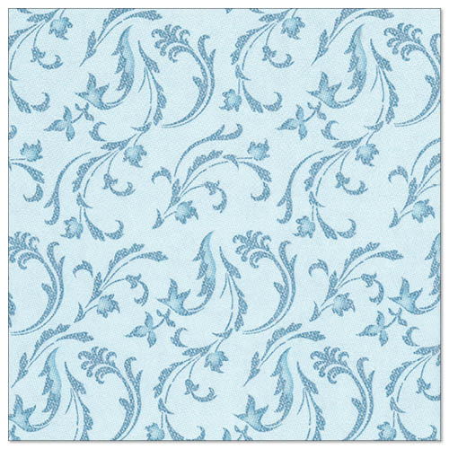 Papstar 250 Servietten "ROYAL Collection" 1/4-Falz 40 cm x 40 cm türkis "Damascato"