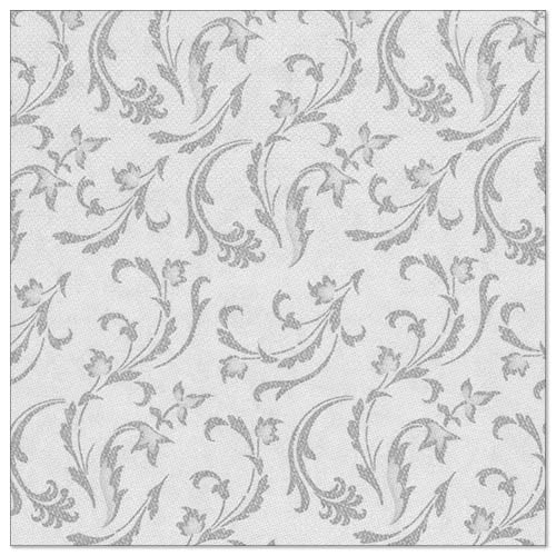 Papstar 250 Servietten "ROYAL Collection" 1/4-Falz 40 cm x 40 cm grau "Damascato"