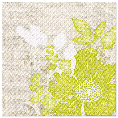 Papstar 250 Servietten "ROYAL Collection" 1/4-Falz 40 cm x 40 cm grün "Annabel"