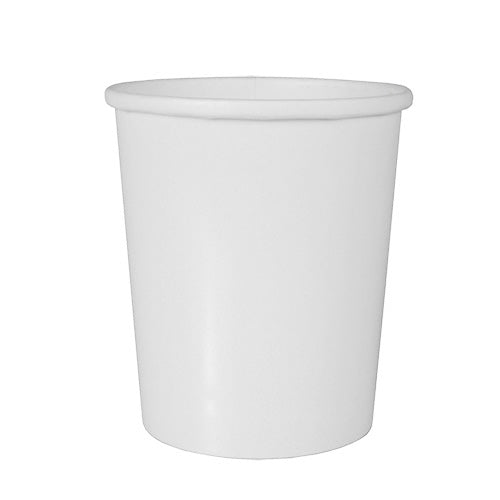 Papstar 10x 50 Suppenbecher, Pappe "To Go" rund 770 ml Ø 11,8 cm · 10,5 cm weiss