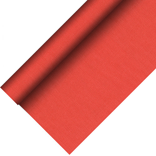 Papstar 2x Tischdecke, stoffähnlich, PV-Tissue "ROYAL Collection Plus" 20 m x 1,18 m rot