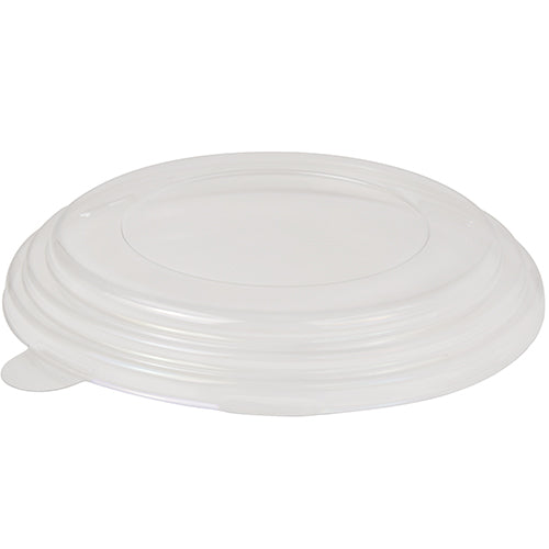 Papstar 8x 45 Deckel für Salatschalen, PS "To Go" Ø 15 cm · 2 cm klar