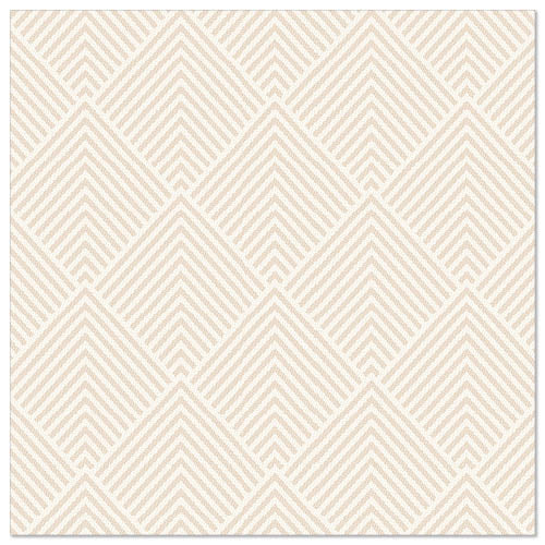 Papstar 250 Servietten "ROYAL Collection" 1/4-Falz 40 cm x 40 cm champagner "Elegance"