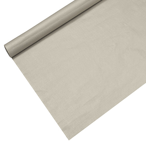 Papstar 12x Tischdecke, Papier 6 m x 1,2 m silber