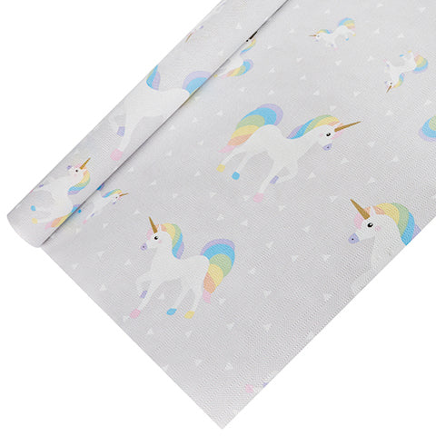 Papstar 12x Tischdecke, Papier 5 m x 1,2 m "Unicorn"