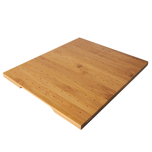 Papstar 5x Tray für Fingerfood-Picker, Bambus "pure" 25 cm x 30 cm