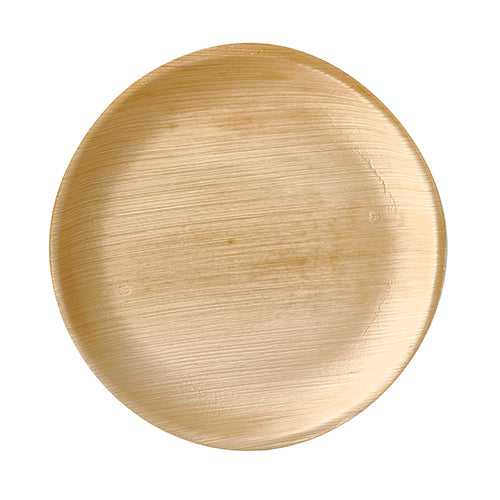 Papstar 4x 25 Teller, Palmblatt "pure" rund Ø 25 cm · 2 cm