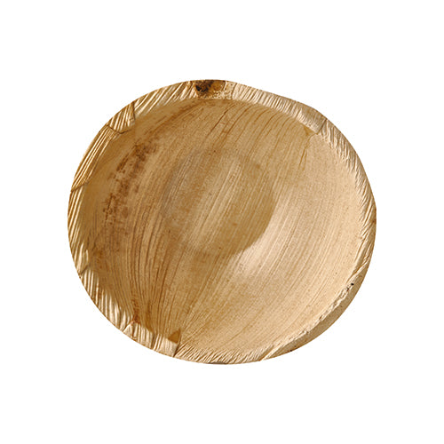 Papstar 100x Schalen, Palmblatt, Natur, Serie: Pure, Durchmesser: 15cm, Höhe: 6,5cm