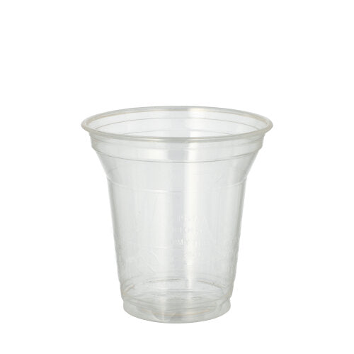 Papstar 16x 80 Kaltgetränkebecher, PLA "pure" 0,2 l Ø 9,5 cm · 9,59 cm glasklar