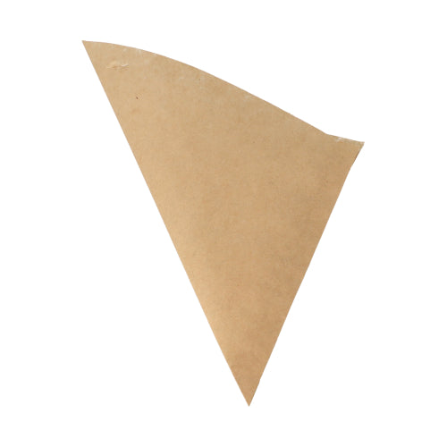 Papstar 1.000 Spitztüten, Pergament-Ersatz, Braun, Inhalt: 125g, 19x27x19cm