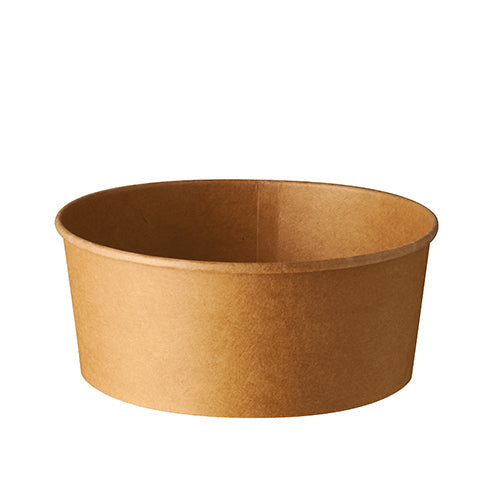 Papstar Salatschalen, Pappe rund 750 ml Ø 15 cm · 6 cm braun