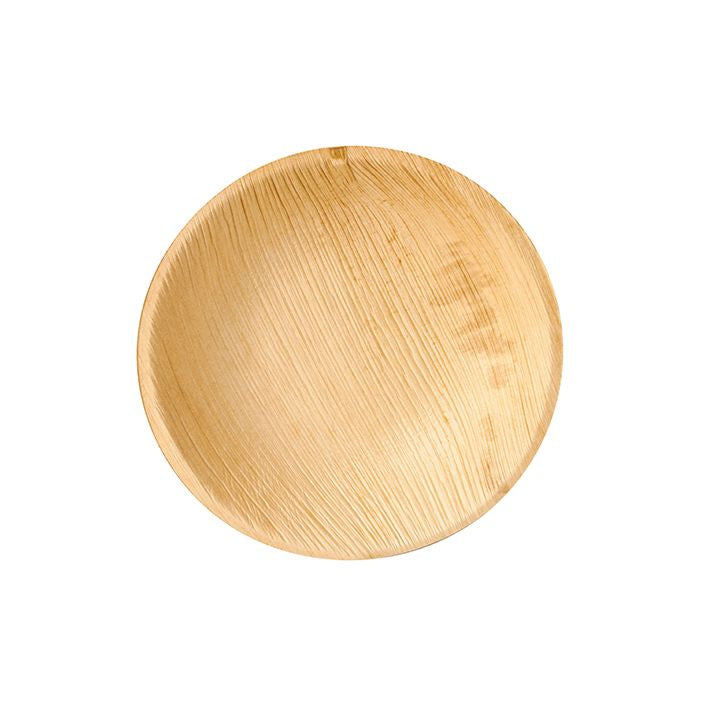 Papstar 1x 25 Teller, Palmblatt "pure" rund Ø 18,5 cm · 2,5 cm