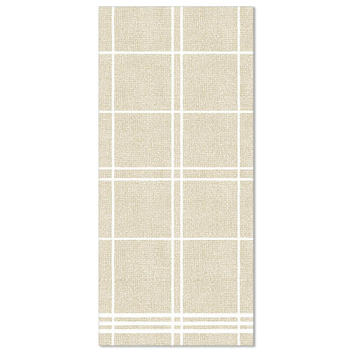 Papstar 250 Servietten "ROYAL Collection" 1/6-Falz 48 cm x 33 cm sand "Kitchen Craft"