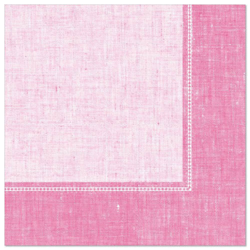 Papstar 250 Servietten "ROYAL Collection" 1/4-Falz 40 cm x 40 cm rosa "Linum"