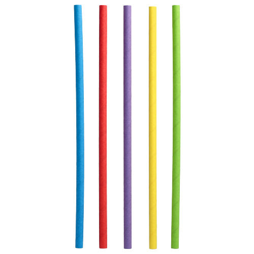 Papstar 3.000 Shake-Halme, Material: Papier, farbig, Abmessungen: Ø 8mm · 25cm