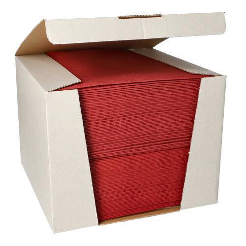Papstar 100 Servietten "ROYAL Collection" 1/4-Falz 40 cm x 40 cm bordeaux