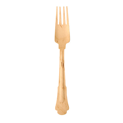 Papstar 90 Gabeln "Vintage", Material: Holz, Serie: Pure, Länge: 19,5 cm