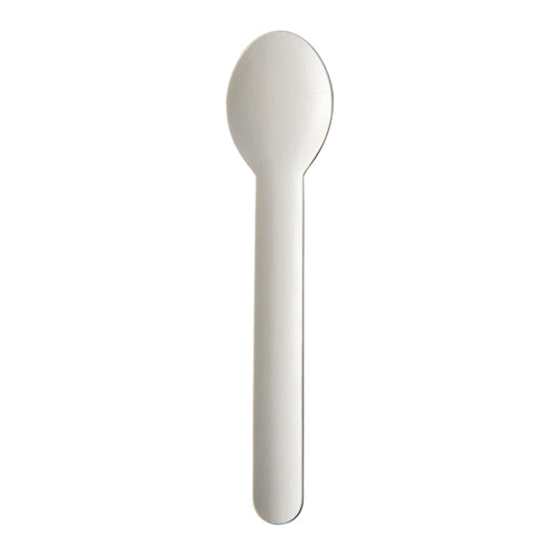 Papstar 400 Löffel, weiß, Material: Papier, Serie: Pure, Länge: 15,5cm
