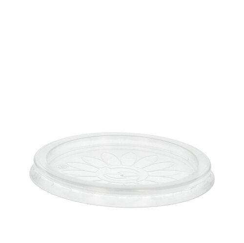 Papstar 24x 25 Deckel, PP "To Go" Ø 11,5 cm transparent