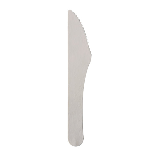 Papstar 20x 6 Messer, Papier "pure" 15,8 cm weiss