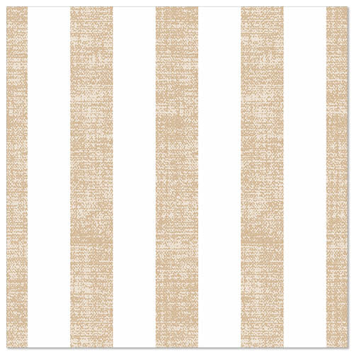 Papstar 250 Servietten "ROYAL Collection" 1/4-Falz 40 cm x 40 cm sand "Lines"