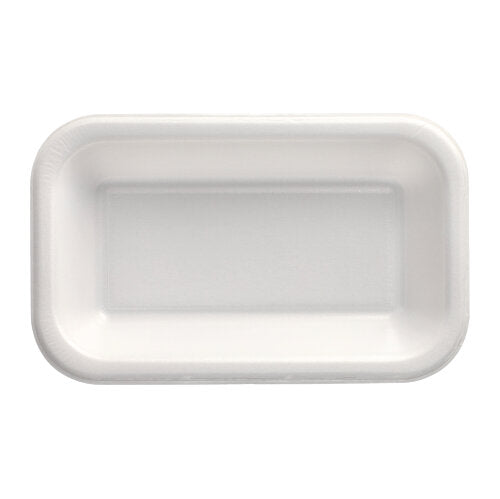Papstar 5x 100 Siegelschalen, XPS 750 ml 4,2 cm x 15 cm x 24 cm weiss laminiert