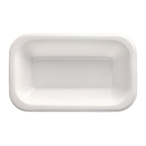 Papstar 5x 100 Siegelschalen, XPS 950 ml 5,6 cm x 15 cm x 24 cm weiss laminiert