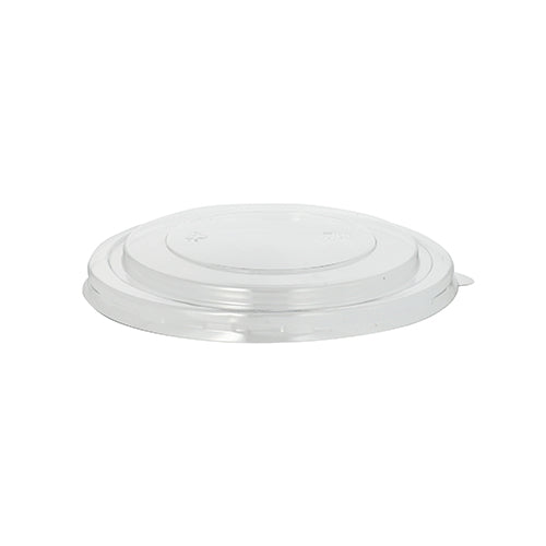 Papstar 6x 50 Deckel für Salatschalen, PET rund Ø 15 cm · 2 cm klar