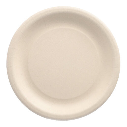 Papstar 500 Teller, Material: Agrarreste, Farbe: weiß, Durchmesser: 23cm