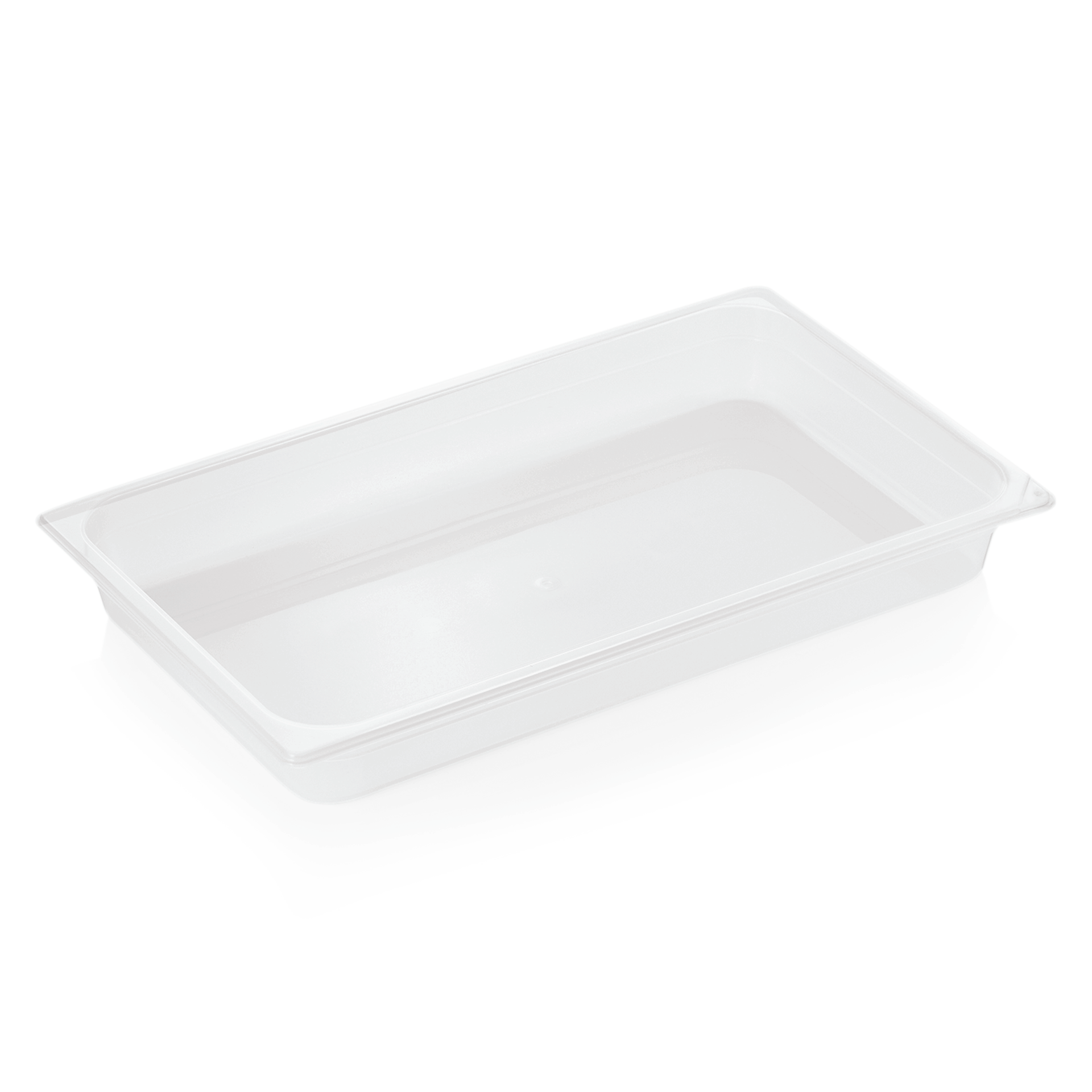 WAS Germany GN Behälter (GN1/1), Polypropylen, Weiß, Serie: GN 89, inkl. Skalierung, Inhalt: 8L (8911065)