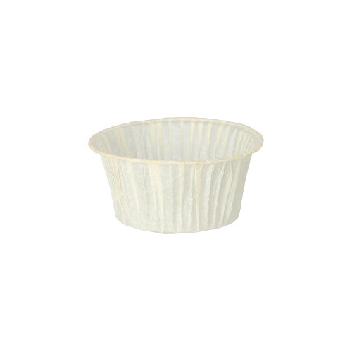 Papstar 10x 250 Muffins-Backförmchen Ø 5 cm · 3,2 cm weiss