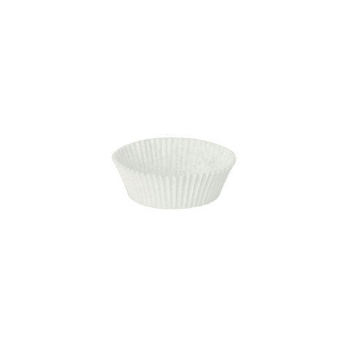 Papstar 10x 1000 Backförmchen rund Ø 5,5 cm · 2,5 cm weiss