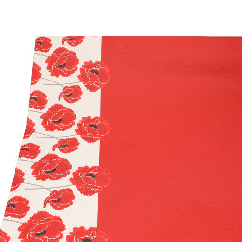 Papstar 12x Tischdecke, Papier 3 m x 1,2 m "Poppy"