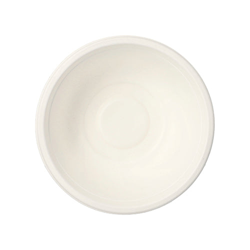 Papstar 1x 100 Schalen, Zuckerrohr "pure" 500 ml Ø 15,5 cm · 5,4 cm weiss