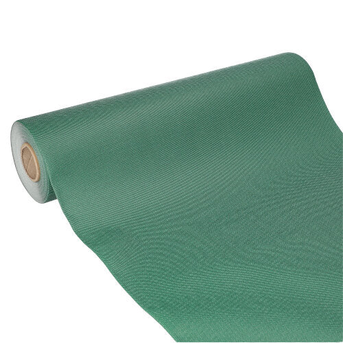 Papstar 4x Tischläufer, stoffähnlich, Vlies "soft selection plus" 24 m x 40 cm dunkelgrün